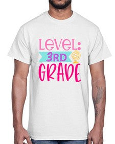 level third grade one hundred 465#- third grade- Cotton Tee