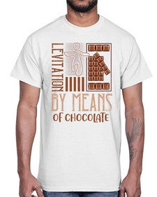 levitation by means of chocolate 307#- chocolate- Cotton Tee