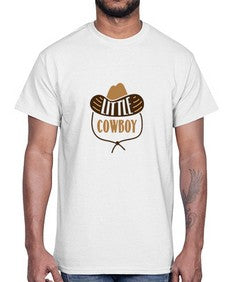 little cowboy 735#- western- Cotton Tee