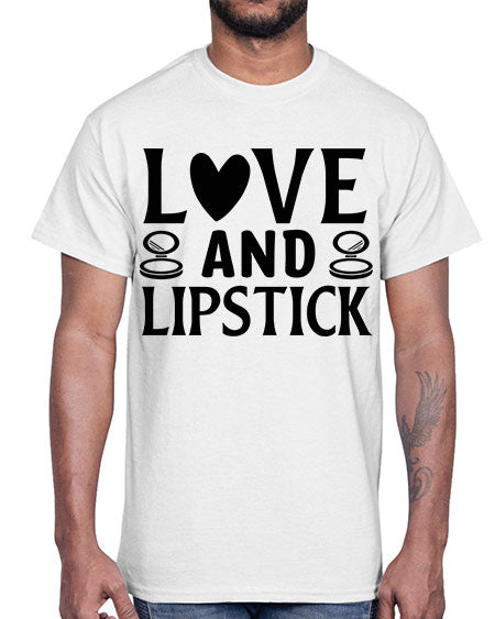 love and lipstick 14#-makeup Cotton Tee