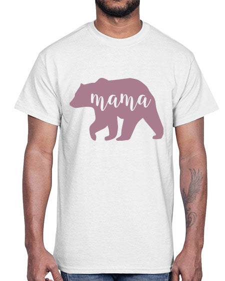 mama bear 175#- bears - animals- Cotton Tee