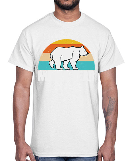 mama bear 177#- bears - animals- Cotton Tee