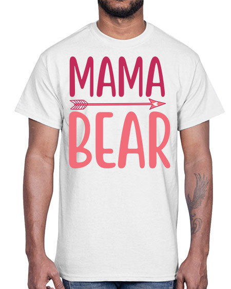 mama bear 181#- bears - animals- Cotton Tee