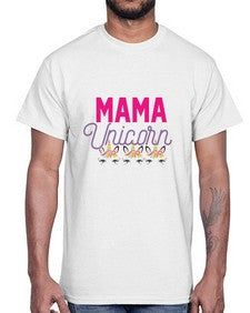 mama unicorn 289#- unicorn- Cotton Tee