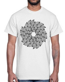 mandala 815#- mandala- Cotton Tee