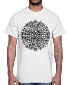 mandala 822#- mandala- Cotton Tee