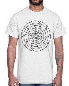 mandala 872#- mandala- Cotton Tee