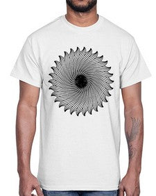 mandala 895#- mandala- Cotton Tee