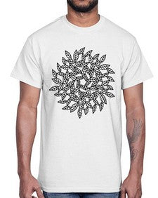 mandala 906#- mandala- Cotton Tee