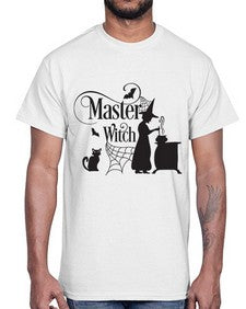 master witch 33#- witch- Cotton Tee