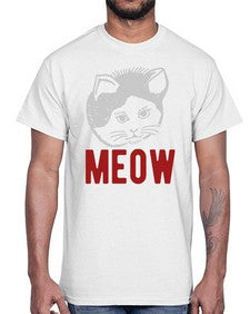 meow Style 69#- cats- Cotton Tee