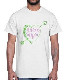 nurse life 1165#- nurse- Cotton Tee