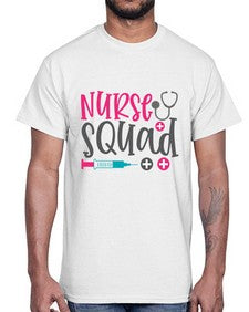 nurse squad Style 1191#- nurse- Cotton Tee
