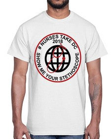 nurse takes dc design 1200#- nurse- Cotton Tee