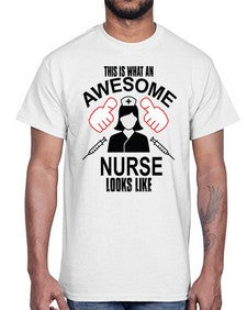 nurse tshirt 1213#- nurse- Cotton Tee