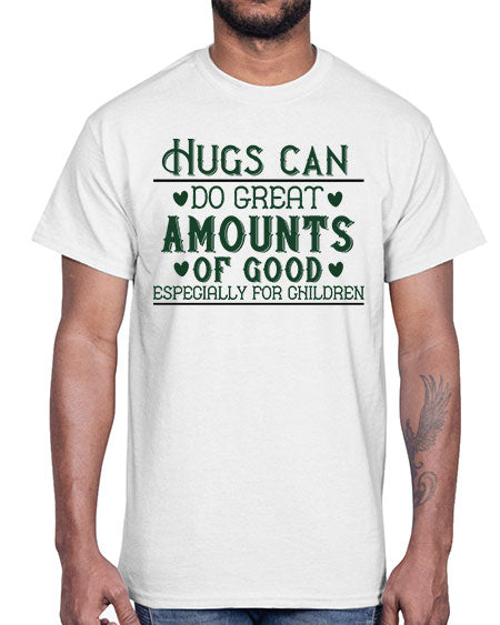 oHugs can do great amounts of good especially for children Style 171#- kids- Cotton Tee