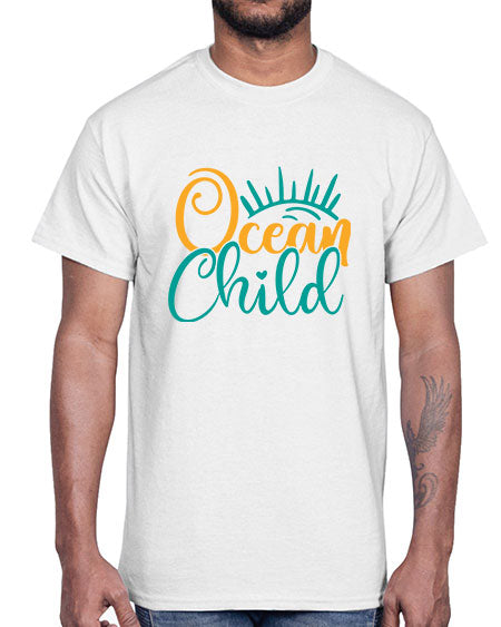 ocean child Style 87#- summer- Cotton Tee