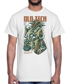 old tech 967#- art pop art- Cotton Tee