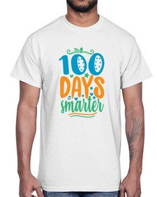 one hundred days smarter 578#- one hundred days- Cotton Tee