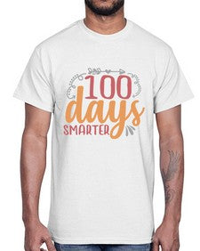 one hundred days smarter 579#- one hundred days- Cotton Tee