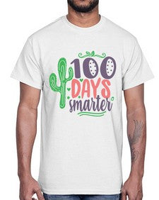 one hundred days smarterr 580#- one hundred days- Cotton Tee