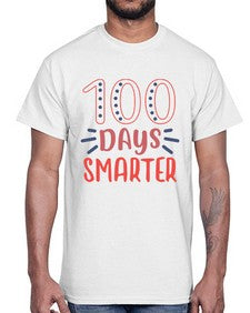 one hundred days smarterr 581#- one hundred days- Cotton Tee