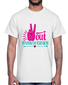 out seven grade 612#- seventh grade- Cotton Tee