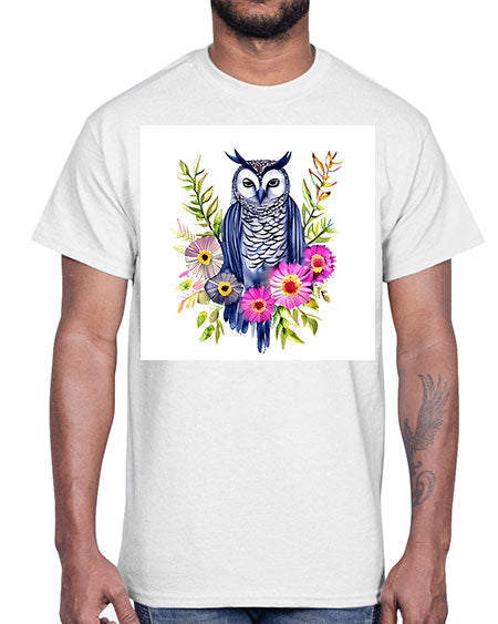 owl 20#- owl- Cotton Tee