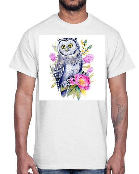 owl 21#- owl- Cotton Tee