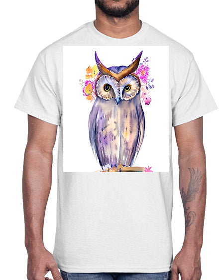 owl 22#- owl- Cotton Tee