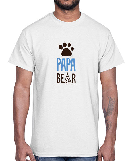 papa bear png 223#- bears - animals- Cotton Tee