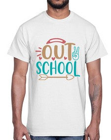 peace out school 639#- general school- Cotton Tee