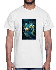 pisces 53#- pisces- Cotton Tee