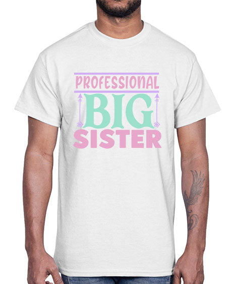 professional big sister Style 196#- kids- Cotton Tee