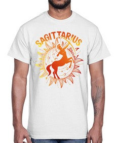 sagittarius 136#- sagittarius- Cotton Tee