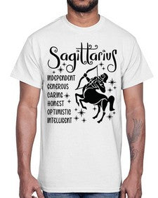 sagittarius 397#- sagittarius- Cotton Tee