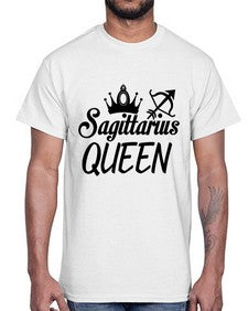 sagittarius queen 412#- sagittarius- Cotton Tee