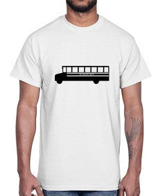 school bus 791#- general school- Cotton Tee