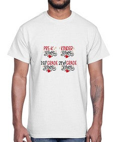 school grade vibes 797#- general school- Cotton Tee