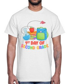 second day of second Grade 806#- second grade- Cotton Tee