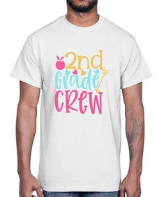 second grade crew 809#- second grade- Cotton Tee