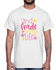 second grade life 825#- second grade- Cotton Tee