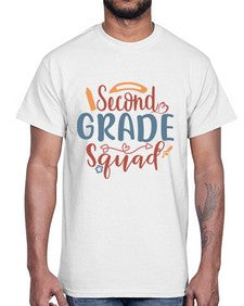 second grade squad 831#- second grade- Cotton Tee
