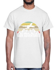 seek adventures  35#- airplane- Cotton Tee
