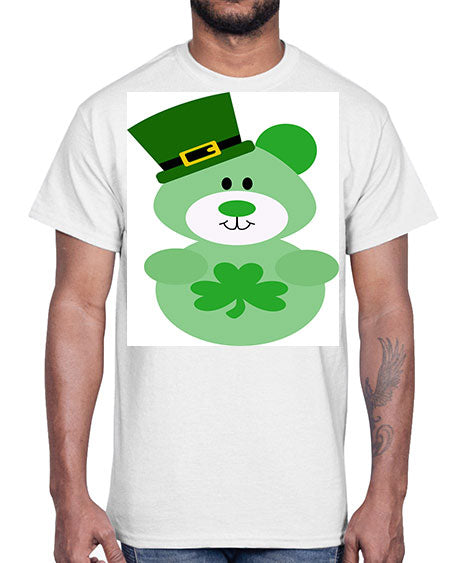 shamrockbear 249#- bears - animals- Cotton Tee