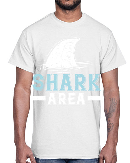 shark area Style 44#- shark-fish- Cotton Tee