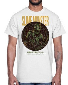 slime monster 1075#- art pop art- Cotton Tee
