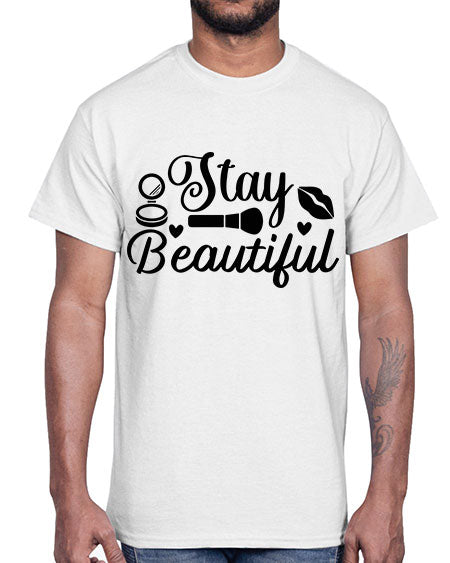 stay beautiful 19#-makeup Cotton Tee