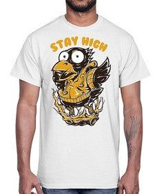 stay high cta 1113#- art pop art- Cotton Tee