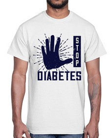 stop diabetes Style 12#- diabetes- Cotton Tee